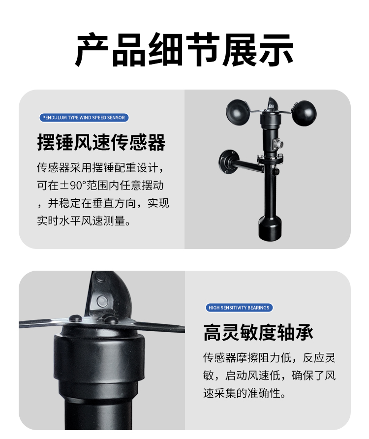 FM-1擺錘式風速儀